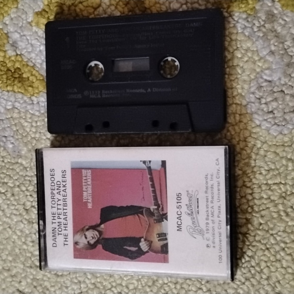 Tom Petty And The Heartbreakers Damn The Torpedoes Cassette Tape Backstreet